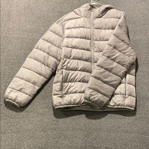H&M Light Gray Puffer Jacket